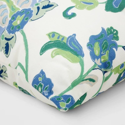 Decorative Throw Pillow Jacobean Floral - Threshold™ 4 Decorative Throw Pillow Jacobean Floral - Threshold™ - Image 2