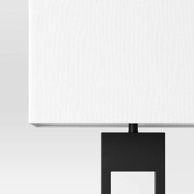 Weston Window Pane Floor Lamp Black - Threshold™ 5 Weston Window Pane Floor Lamp Black - Threshold™ - Image 3