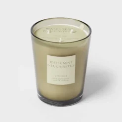 Colored Vase Glass With Dustcover Watermint And Eucalyptus Candle Green - Threshold™ 14 Colored Vase Glass With Dustcover Watermint And Eucalyptus Candle Green - Threshold™ -Home Decoration Sale GUEST 8583e514 219c 427d 837a db7f3589ab6c
