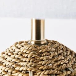 Large Seagrass Table Lamp (Includes LED Light Bulb) Natural - Threshold™ Designed With Studio McGee -Home Decoration Sale GUEST 8910b0d9 dd14 4b6d 9a8c 4dbdb1950677