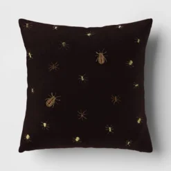 Beaded And Embroidered Spider Cotton Velvet Square Halloween Throw Pillow Gold/Black - Threshold™ 10 Beaded And Embroidered Spider Cotton Velvet Square Halloween Throw Pillow Gold/Black - Threshold™ -Home Decoration Sale GUEST 891d3cbe 0901 4273 a738 eb8b67384ac9