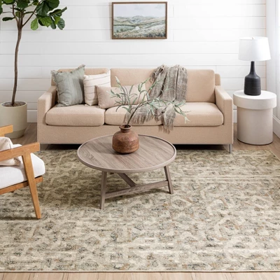 9'x12' Cashmere Geo Rug Gray - Threshold™ 6 9'x12' Cashmere Geo Rug Gray - Threshold™ - Image 4