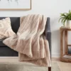 Textured Faux Fur Reversible Throw Blanket - Threshold™ -Home Decoration Sale GUEST 9679c1ae 23ba 49ea b742 f4c857222f29