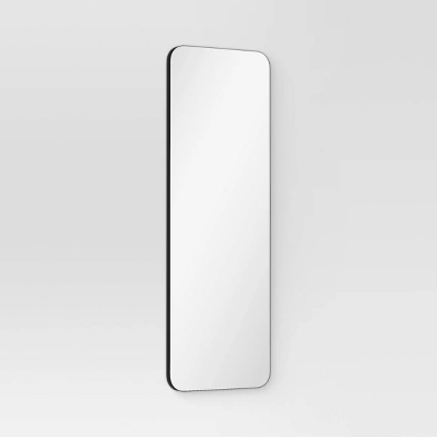 20" X 60" Infinity Full Length Mirror Black - Threshold™ 4 20" X 60" Infinity Full Length Mirror Black - Threshold™ - Image 2