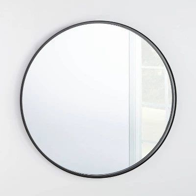 34" Round Decorative Wall Mirror - Threshold™ Designed With Studio McGee 5 34" Round Decorative Wall Mirror - Threshold™ Designed With Studio McGee - Image 3