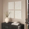 (Set Of 4) 12" X 12" 3D Decorative Graphic Tiles White - Threshold™ 2 (Set Of 4) 12" X 12" 3D Decorative Graphic Tiles White - Threshold™ -Home Decoration Sale GUEST 9c0572bb b743 4413 bbdd 18adf4a1e580