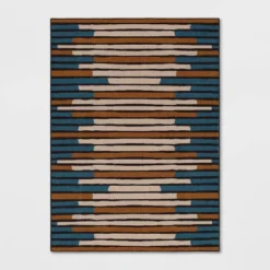 Striped Area Rug Turquoise/Yellow - Threshold™ -Home Decoration Sale GUEST 9da81119 9ad2 4560 b0e1 0000b20b1a56