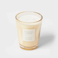 Colored Vase Glass With Dustcover Cashmere Vanilla Candle Ivory - Threshold™ 11 Colored Vase Glass With Dustcover Cashmere Vanilla Candle Ivory - Threshold™ -Home Decoration Sale GUEST a291dce8 08cb 4de3 9d0d fe8765311b91