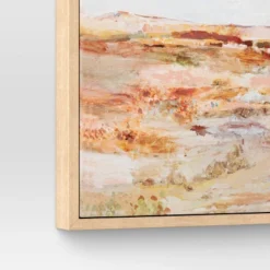 16" X 20" Warm Colors Landscape Framed Canvas Natural - Threshold™ 7 16" X 20" Warm Colors Landscape Framed Canvas Natural - Threshold™ -Home Decoration Sale GUEST a393d8a0 673a 4e8d 9f4d 4df580ce4d10