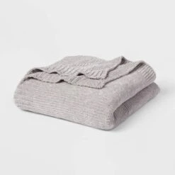 60"x80" Velvet Chenille Bed Throw - Threshold™ -Home Decoration Sale GUEST a40191c6 1ccf 42e0 986e da558765008e