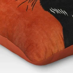 Fierce Cat Applique Cotton Velvet Square Halloween Throw Pillow - Threshold™ 9 Fierce Cat Applique Cotton Velvet Square Halloween Throw Pillow - Threshold™ -Home Decoration Sale GUEST a42b8619 8be8 49c8 b26e d8937eea5670