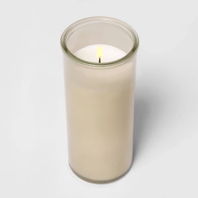 Glass Jar Tea Tree And Spearmint Candle Beige - Threshold™ 3 Glass Jar Tea Tree And Spearmint Candle Beige - Threshold™