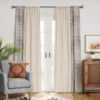 1pc 50"x84" Blackout Woven Stripe Border Window Curtain Panel Black - Threshold™ 1 1pc 50"x84" Blackout Woven Stripe Border Window Curtain Panel Black - Threshold™ -Home Decoration Sale GUEST b377f1dc 1190 4ac2 b240 b46f4ca6071b