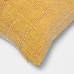 Woven Washed Windowpane Throw Pillow - Threshold™ -Home Decoration Sale GUEST b96a51e5 3eb9 4ba4 a95a c241eee0f630