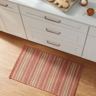 20"x34" Woven Pet Tapestry 'Dark Orange Stripe' - Threshold™ 3 20"x34" Woven Pet Tapestry 'Dark Orange Stripe' - Threshold™