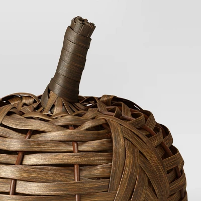 Herringbone Woven Pumpkin - Threshold™ 4 Herringbone Woven Pumpkin - Threshold™ - Image 2