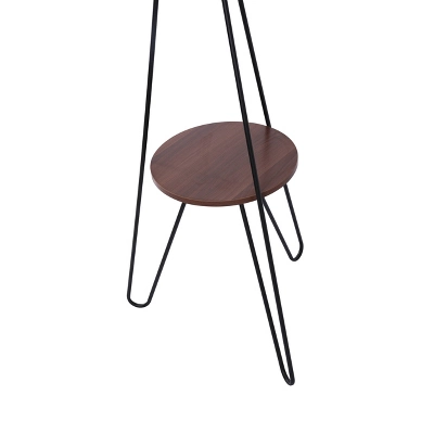 Tripod Shelf Floor Lamp Silver (Includes LED Light Bulb) - Threshold™ 5 Tripod Shelf Floor Lamp Silver (Includes LED Light Bulb) - Threshold™ - Image 3