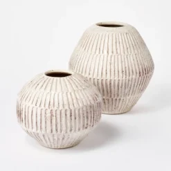 Small Carved Cream Vase - Threshold™ Designed With Studio McGee 7 Small Carved Cream Vase - Threshold™ Designed With Studio McGee -Home Decoration Sale GUEST bf468da8 6a4d 4db6 9500 708e4ce7b4b5
