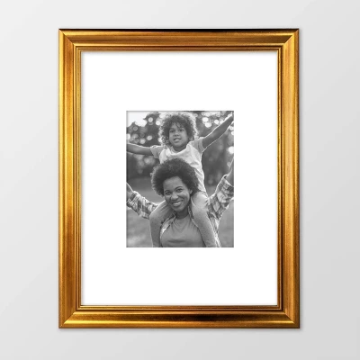 Wood Antique Wall Frame Brass - Threshold™ 8 Wood Antique Wall Frame Brass - Threshold™ - Image 6