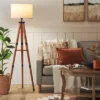 Tripod Floor Lamp With Shelf Brown Wood - Threshold™ -Home Decoration Sale GUEST c29a7836 503f 4e78 a6f3 d9375c56ca88