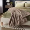 60"x80" Lush Faux Fur Bed Throw - Threshold™ -Home Decoration Sale GUEST c4fc7229 4896 46f1 8010 95095556ab86