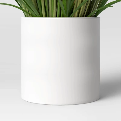 25" X 15" Artificial Onion Grass Arrangement In Ceramic Pot - Threshold™ 5 25" X 15" Artificial Onion Grass Arrangement In Ceramic Pot - Threshold™ - Image 3