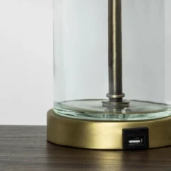 Fillable Accent With USB Table Lamp Brass - Threshold 12 Fillable Accent With USB Table Lamp Brass - Threshold -Home Decoration Sale GUEST cde816b4 4d22 45b7 aad0 2e1664c1a18c