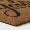 1'6"x2'6" Yay You're Here Coir Doormat Black/Beige - Threshold™ -Home Decoration Sale GUEST d1d7a480 4ab0 46e4 8395 0dbb9df0dfcd