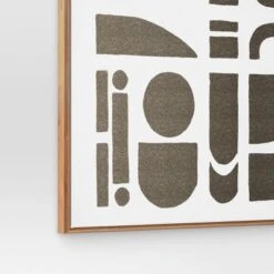 (Set Of 2) 24" X 30" Morphology Framed Wall Canvases Gold - Threshold™ -Home Decoration Sale GUEST d345996e f7ec 4295 9507 71191ced31df