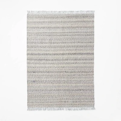 Bayside Indoor/Outdoor Rug Heathered Gray - Threshold™ Designed With Studio McGee 7 Bayside Indoor/Outdoor Rug Heathered Gray - Threshold™ Designed With Studio McGee - Image 5