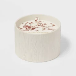 Textured Straight Side Ceramic Warm Cider & Cinnamon Candle White - Threshold™ -Home Decoration Sale GUEST da89dd7c d841 4241 8aa7 4ee8dfc40781