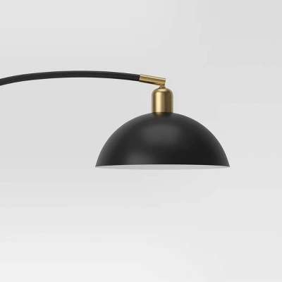 Adjustable Arc Floor Lamp With Swivel Head Black (Includes LED Light Bulb) - Threshold™ 4 Adjustable Arc Floor Lamp With Swivel Head Black (Includes LED Light Bulb) - Threshold™ - Image 2