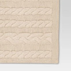 Chunky Cable Knit Reversible Throw Blanket - Threshold™ -Home Decoration Sale GUEST e43d4412 1e42 492b 9e55 7ef19991c7c5