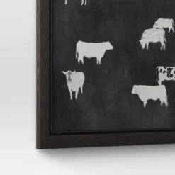 (Set Of 2) 12" X 12" Cow Collection II Framed Wall Canvases - Threshold™ -Home Decoration Sale GUEST ed6cea91 4424 4805 8aee 4c4271b75676