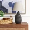 Small Textured Ceramic Lamp Base Black - Threshold™ -Home Decoration Sale GUEST ee7d958d b7ff 43a6 a873 f6c25c82ddb6