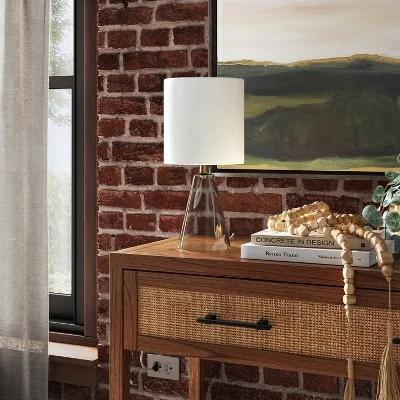 Glass Cone Mini Table Lamp Clear - Threshold™ 4 Glass Cone Mini Table Lamp Clear - Threshold™ - Image 2