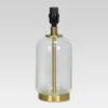 Bubble Glass With Brass Detail Small Lamp Base Clear - Threshold™ -Home Decoration Sale GUEST f8f36de0 f6ad 487c 96c3 a623b38f1e84