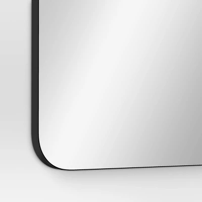 20" X 60" Infinity Full Length Mirror Black - Threshold™ 5 20" X 60" Infinity Full Length Mirror Black - Threshold™ - Image 3